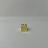 Monopoly Surprise Community Chest RARE Gold Six-Sided Dice