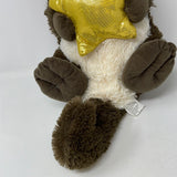 Peek A Boo Toys Otter Plush Stuffed Animal Gold Star