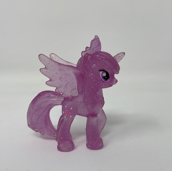 My Little Pony MLP Mini Pony Princess Twilight Sparkle Clear Glitter Figure
