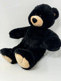 Build A Bear (BAB) Workshop Black Bear 17" Plush Black Teddy Stuffed Animal Toy