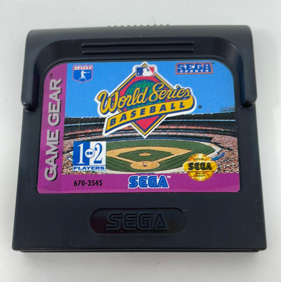 Game Gear World Series Baseball