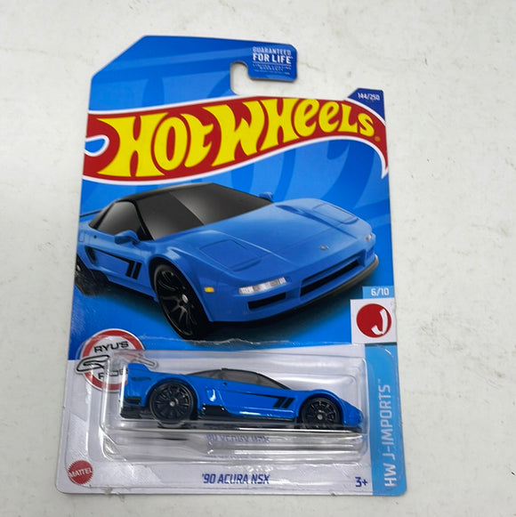 Hot Wheels 2022 HW J-Imports 6/10 ‘90 Acura NSX 144/250 Blue