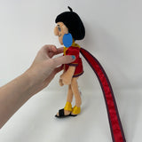 The Disney store mini bean bag Emperor Kuzco plush RARE