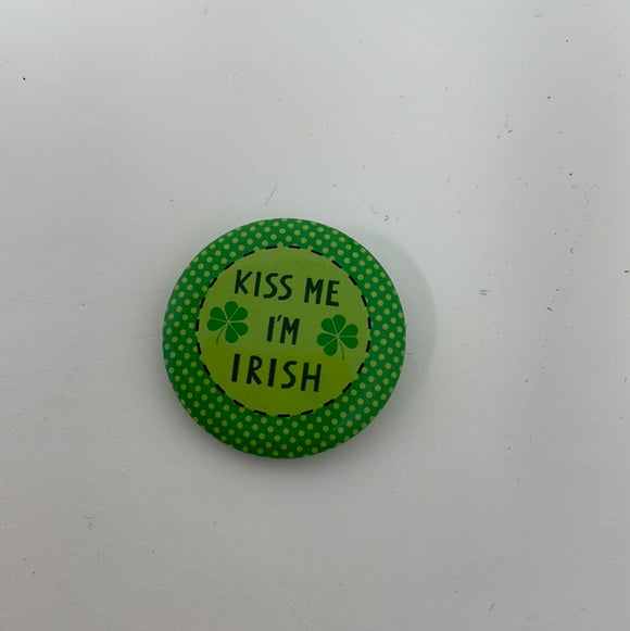 Kiss Me I’m Irish Pin