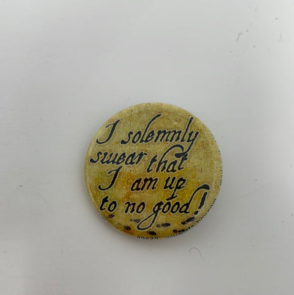 I Solemnly Swear That I Am Up To No Good Pin
