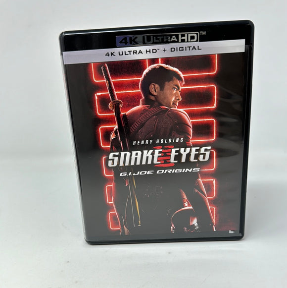 4K Ultra HD + Digital Snake Eyes G.I.Joe Origins