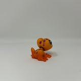 Littlest Pet Shop Orange Tree Frog With Purple Spots Teardrop Blue Eyes #874