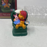 Hallmark Keepsake Ornament Disney Winnie The Pooh “Waitin’ on Santa” 1997