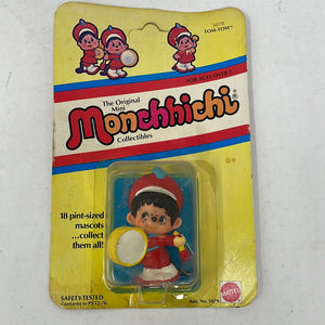Mattel 1981 Monchhichi Figure Drummer “Tom-Tom” Sekiguchi (New)