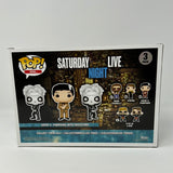 Funko Pop! SNL David S. Pumpkin With Skeletons Funko Shop.com Limited Edition GITD 3 Pack Saturday Night Live