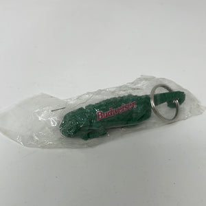 Brand NEW in Plastic Vintage BUDWEISER key Chain Bottle Opener Chameleon
