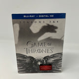 Blu-Ray + Digital HD Seasons 3 & 4 Game Of Thrones Brand New