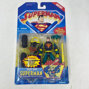 Superman Animated Series Kenner Action Figure Deep Dive Superman 1996