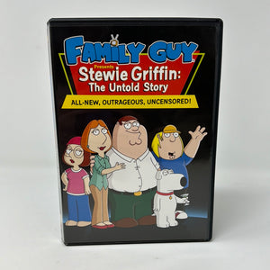 DVD Family Guy Stewie Griffin Untold Story
