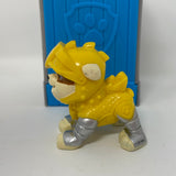 Paw Patrol Rescue Knights Rubble Mini Figure 1.75" with Plastic Castle