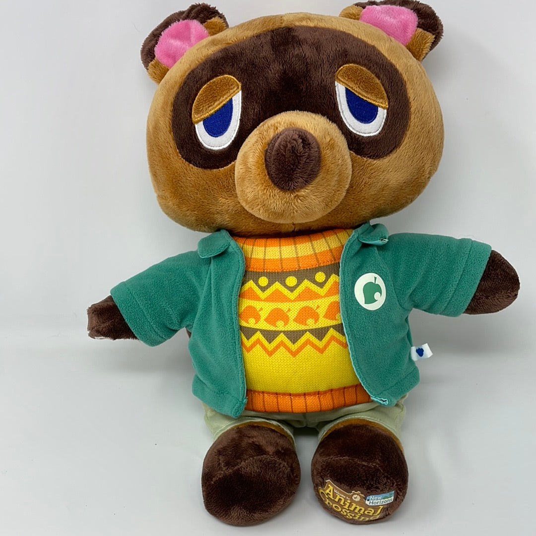 Build-A-Bear Animal Crossing New Horizons Tom Nook Plush Stuffed 16