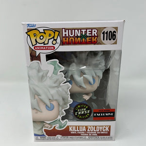 Funko Pop! Animation Hunter X Hunter AAA Anime Exclusive Limited Edition Glow Chase Killua Zoldyck 1106