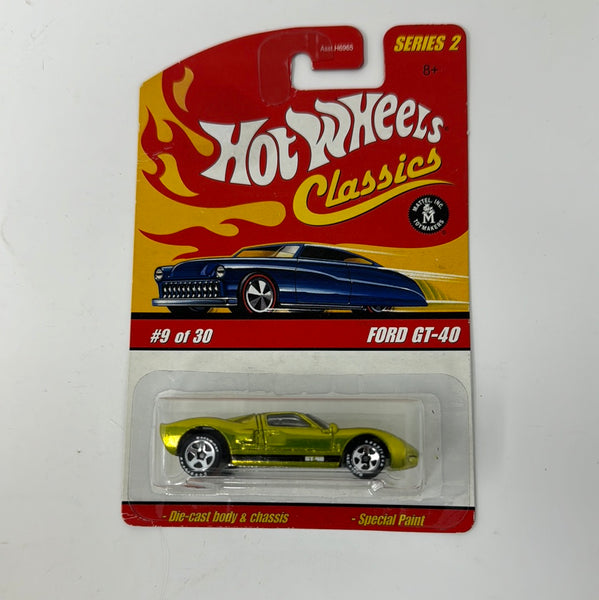 Hot Wheels Classics Series 2 - Ford GT-40 Spectraflame Antifreeze