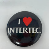 Vintage I Heart Intertec Pin