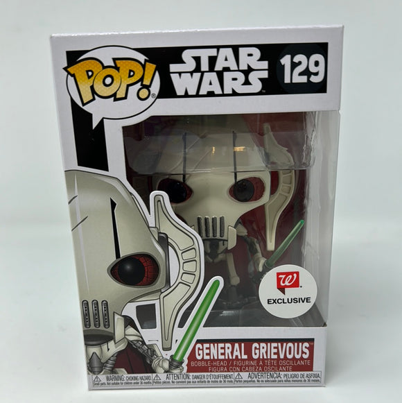 Funko Pop Star Wars General Grievous 129 Walgreen Excl