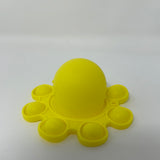 Pop It Fidget Toy Octopus Yellow