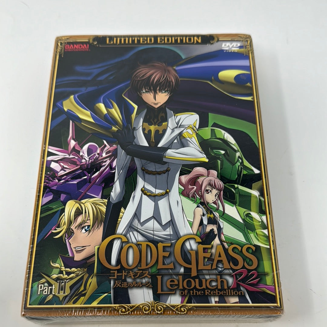DVD Bandai Entertainment Code Geass Lelouch Of The Rebellion R2 Part I ...