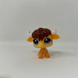 Littlest Pet Shop LPS Gen 7 G7 - #05 Blind Box Cinnamon Tan Bull Cow New!