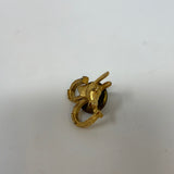 1960s Vintage Gulf Oil Democratic Party Donkey with Horseshoes  Pin