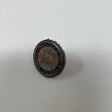 Vintage Sterling Masonic 25 Year Pin Grand Lodge of Ohio