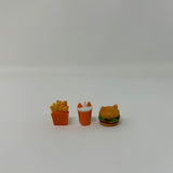 Kitty Cat Soda, Fries and Burger Mini Toys