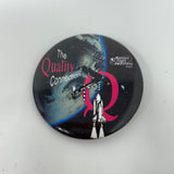 NASA The Quality Connection Manned Flight Awareness Pin Back Button