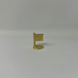 Monopoly Surprise Community Chest Gold For Rent Sign Token Series 1 Game Piece