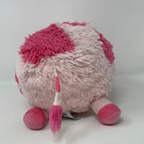 Squishable Strawberry Cow 9" Plush Stuffed Animal Toy Rattle Pink Udders HTF