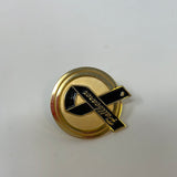 Pallbearer Gold and Black Enamel Pin