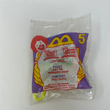 McDonald's 1999 Winnie the Pooh Happy Meal Toy Piglet #5 Soft Plush Clip-On NEW