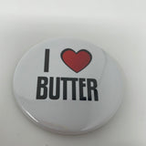 Vintage I Heart Butter Pin