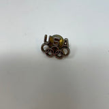 Vintage USA America Olympic Rings Gold Tone Small Lapel Pin