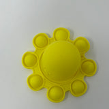 Pop It Fidget Toy Octopus Yellow