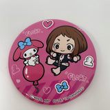 My Hero Academia X Sanrio Collectible Pin Uraraka and My Melody