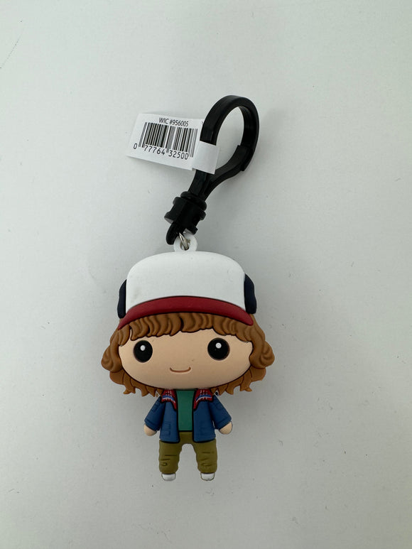 Stranger Things Bag Clip 3D Dustin Henderson Figure Collectible