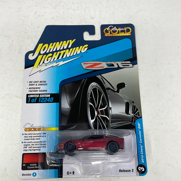 Johnny Lightning Classic Gold Collection 2012 Chevy Corvette Z06 Ver A Rel 2