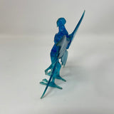 2008 Stealth Big Chill Clear Blue 4" Bandai Action Figure Ben 10 Ultimate Alien