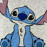 Disney Lilo & Stitch Ohana Means Family T-Shirt Size Medium M Heathered Gray