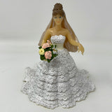 PAPO The Enchanted World Bride in White Lace 2010 Toy Figure, Cake Topper