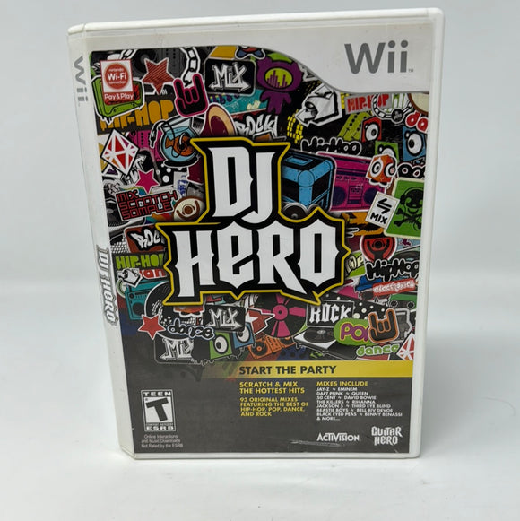 Wii DJ Hero