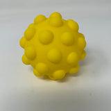 Pop It Ball Toy Yellow Fidget