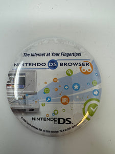 Nintendo DS Browser Pin back Button 2006