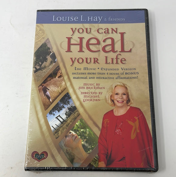 DVD Louise L. Hay & Friends You Can Heal Your Life The Movie Expanded Version Sealed