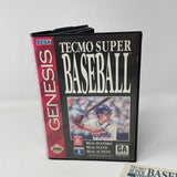 Genesis Tecmo Super Baseball Box no Manual