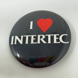 Vintage I Heart Intertec Pin